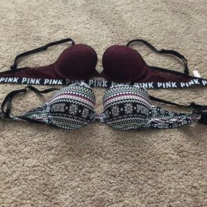 2 Victoria Secrets Bras